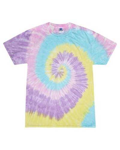Tie-Dye CD100 Adult 54 oz, 100% Cotton T-Shirt - Jellybean - HIT a Double