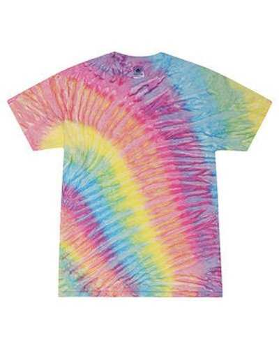 Tie-Dye CD100 Adult 54 oz, 100% Cotton T-Shirt - Meadow - HIT a Double