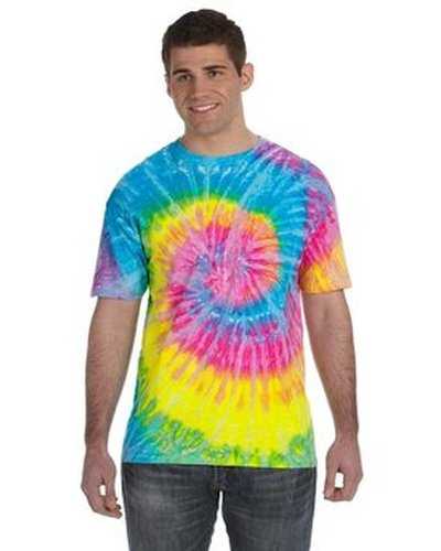 Tie-Dye CD100 Adult 54 oz, 100% Cotton T-Shirt - Saturn - HIT a Double