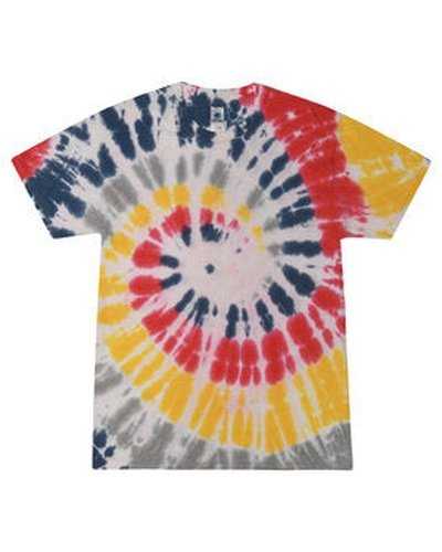 Tie-Dye CD100 Adult 54 oz, 100% Cotton T-Shirt - Yellowstone - HIT a Double