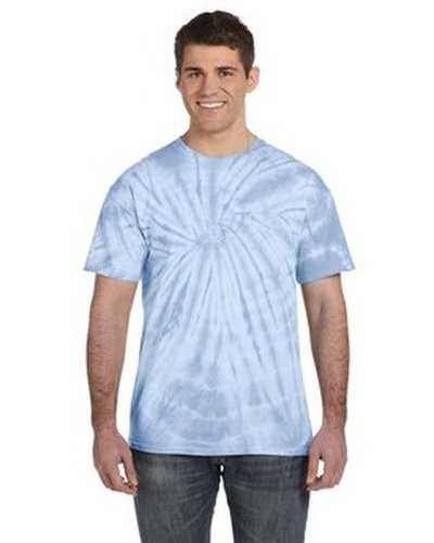 Tie-Dye CD101 Adult 54 oz 100% Cotton Spider T-Shirt - Spider Baby Blue - HIT a Double