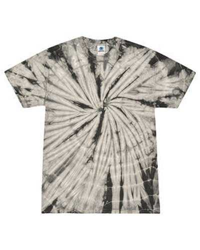 Tie-Dye CD101 Adult 54 oz 100% Cotton Spider T-Shirt - Spider Gray - HIT a Double