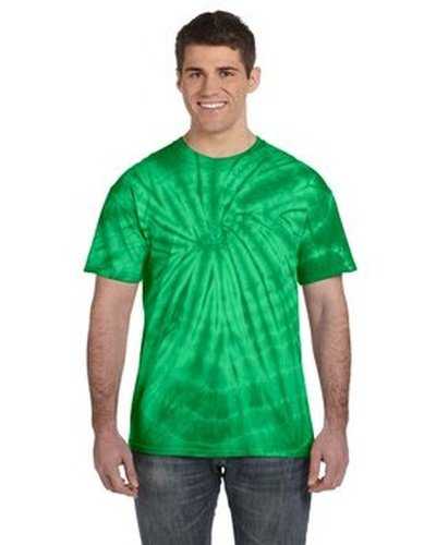 Tie-Dye CD101 Adult 54 oz 100% Cotton Spider T-Shirt - Spider Kelly - HIT a Double