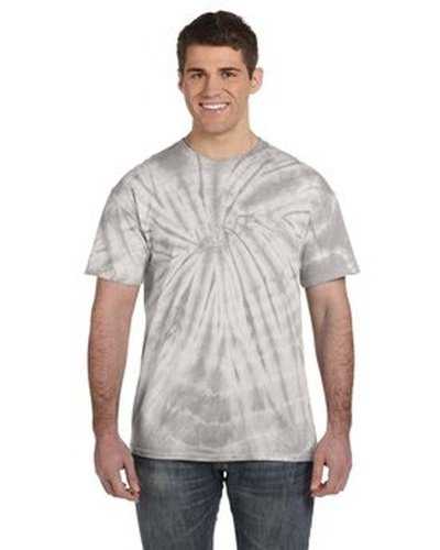Tie-Dye CD101 Adult 54 oz 100% Cotton Spider T-Shirt - Spider Silver - HIT a Double
