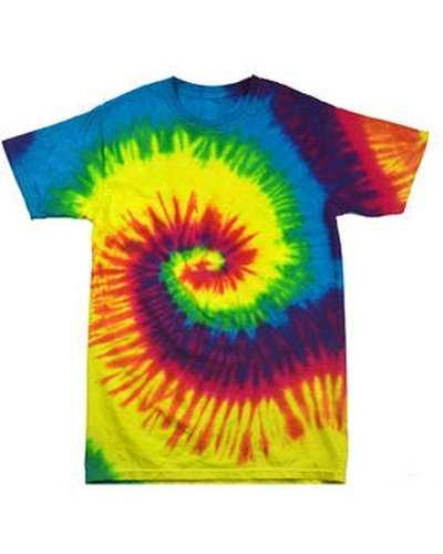 Tie-Dye CD1160 Toddler T-Shirt - Reactive Rainbow - HIT a Double