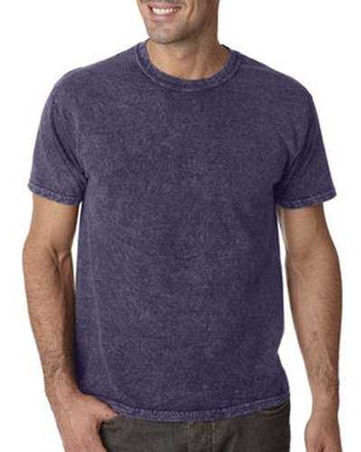 Tie-Dye CD1300 Adult 100% Cotton Vintage Wash T-Shirt - Mineral Purple - HIT a Double