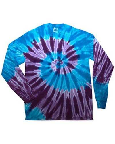 Tie-Dye CD2000 Adult 54 oz 100% Cotton Long-Sleeve T-Shirt - Barbados - HIT a Double