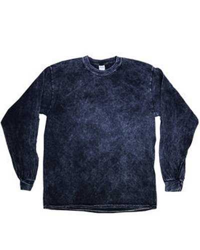 Tie-Dye CD2300 Mineral Long Sleeve T-Shirt - Navy - HIT a Double