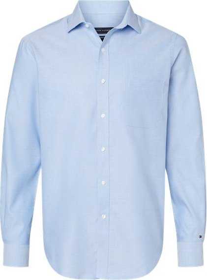 Tommy Hilfiger 13TH106 New England Cotton Oxford Shirt - Blue - HIT a Double - 1