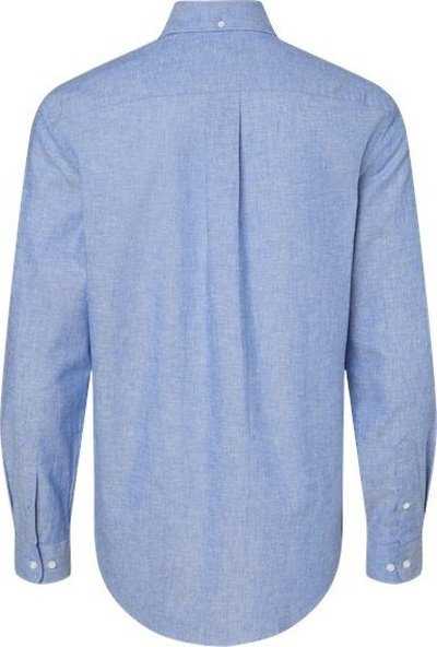 Tommy Hilfiger 13TH107 Cotton/Linen Shirt - Mazarine Blue - HIT a Double - 2