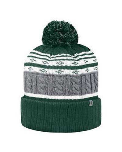 Top Of The World TW5002 Adult ALIGHTitude Knit Cap - Forest - HIT a Double