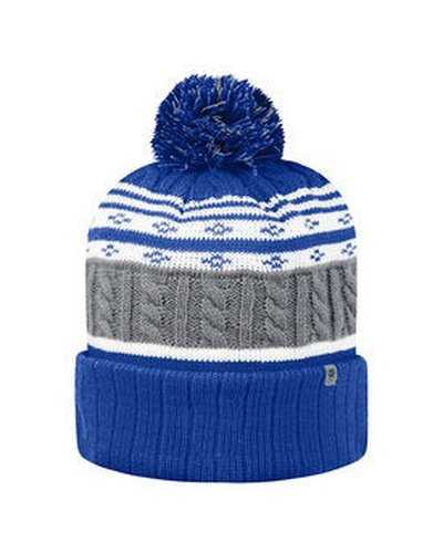 Top Of The World TW5002 Adult ALIGHTitude Knit Cap - Royal - HIT a Double