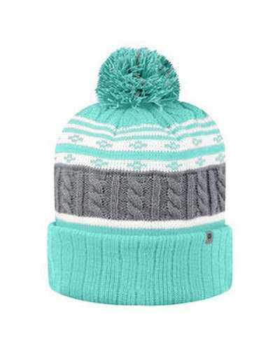 Top Of The World TW5002 Adult ALIGHTitude Knit Cap - Tiff Blue - HIT a Double