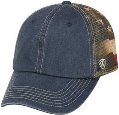 J. America TW5506 Adult Offroad Cap - Flagtacular - HIT a Double
