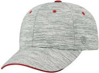 J. America TW5528 Adult Ballaholla Cap - Red - HIT a Double