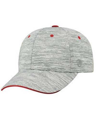 J. America TW5528 Adult Ballaholla Cap - Red - HIT a Double