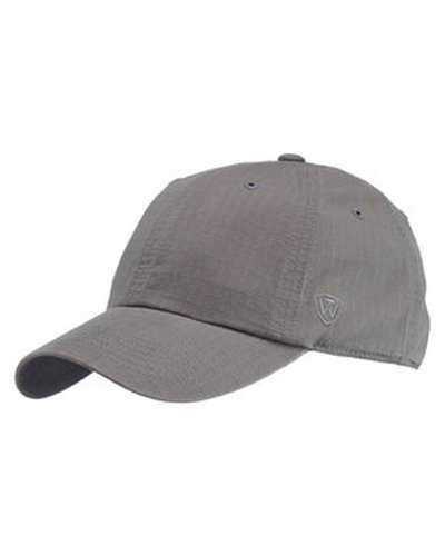 J. America TW5537 Ripper Washed Cotton Ripstop Cap - Gray - HIT a Double