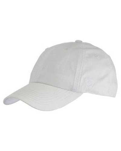 J. America TW5537 Ripper Washed Cotton Ripstop Cap - White - HIT a Double