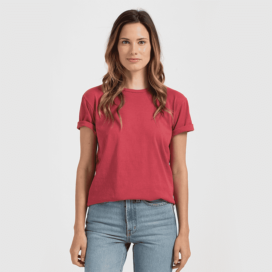 Tultex 1900 Unisex Heritage T-Shirt - Crimson - HIT a Double