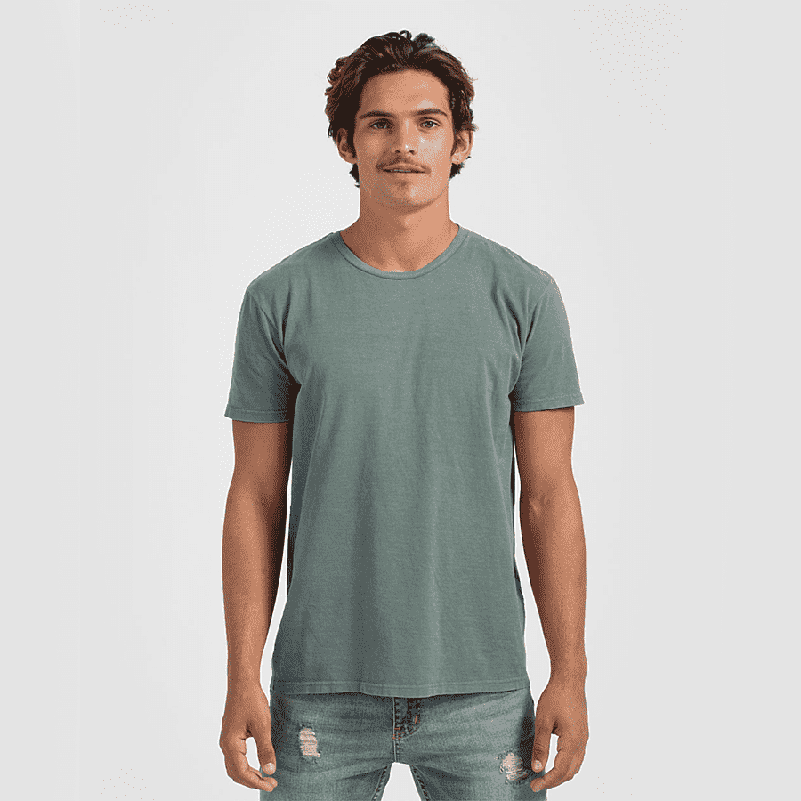 Tultex 1900 Unisex Heritage T-Shirt - Denim - HIT a Double