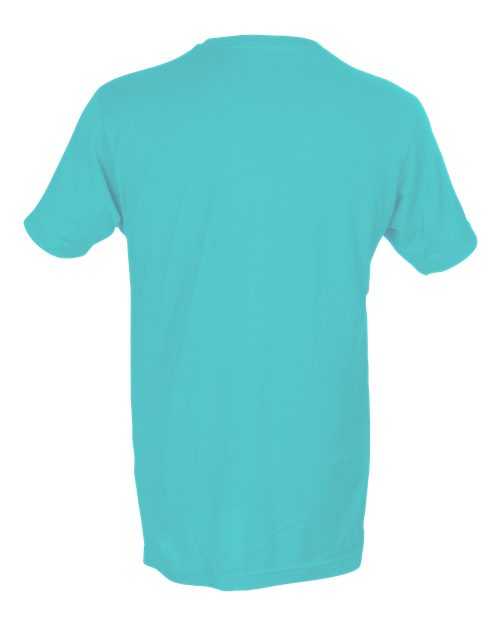 Tultex 202 Unisex Fine Jersey T-Shirt - Aqua - HIT a Double
