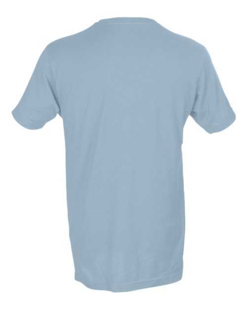 Tultex 202 Unisex Fine Jersey T-Shirt - Baby Blue - HIT a Double