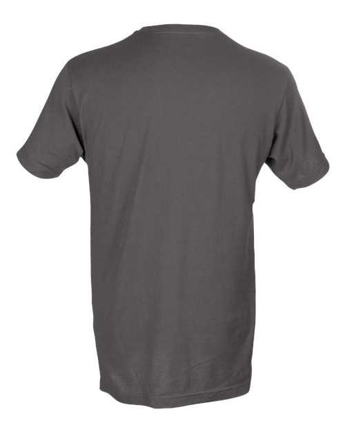 Tultex 202 Unisex Fine Jersey T-Shirt - Charcoal - HIT a Double