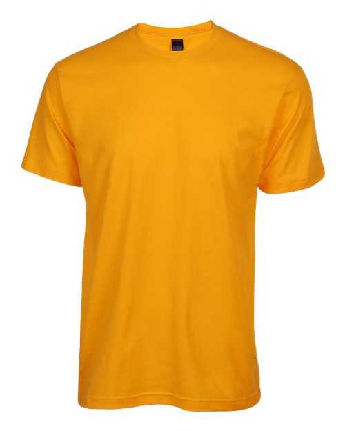 Tultex 202 Unisex Fine Jersey T-Shirt - Gold - HIT a Double