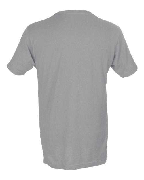 Tultex 202 Unisex Fine Jersey T-Shirt - Heather Grey - HIT a Double