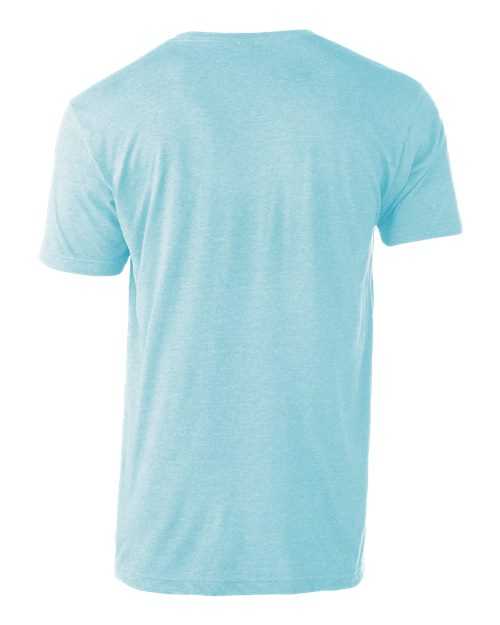 Tultex 202 Unisex Fine Jersey T-Shirt - Heather Purist Blue - HIT a Double