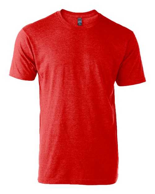 Tultex 202 Unisex Fine Jersey T-Shirt - Heather Red - HIT a Double