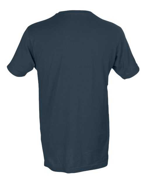 Tultex 202 Unisex Fine Jersey T-Shirt - Indigo - HIT a Double