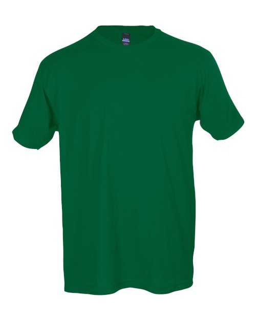 Tultex 202 Unisex Fine Jersey T-Shirt - Kelly - HIT a Double