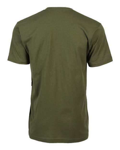 Tultex 202 Unisex Fine Jersey T-Shirt - Military Green - HIT a Double