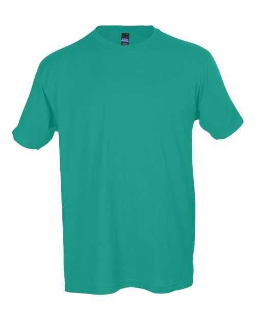 Tultex 202 Unisex Fine Jersey T-Shirt - Mint - HIT a Double