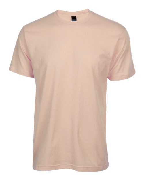 Tultex 202 Unisex Fine Jersey T-Shirt - Peach - HIT a Double
