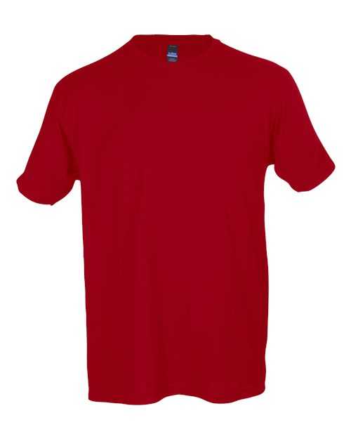 Tultex 202 Unisex Fine Jersey T-Shirt - Red - HIT a Double