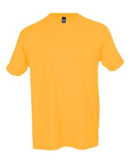 Tultex 202 Unisex Fine Jersey T-Shirt - Sunshine - HIT a Double