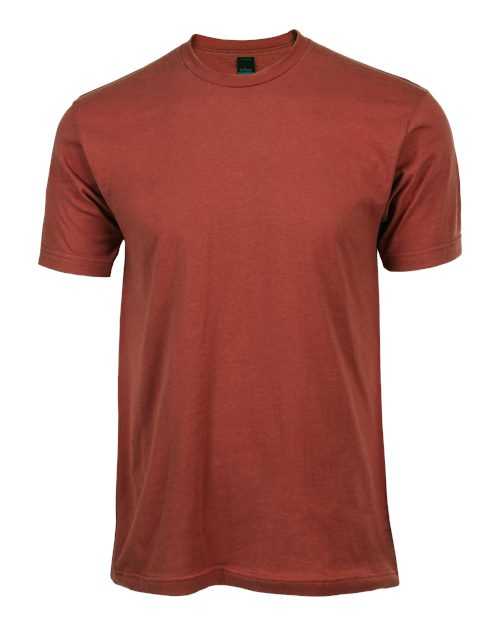 Tultex 202 Unisex Fine Jersey T-Shirt - Terracotta - HIT a Double