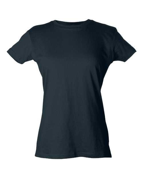 Tultex 213 Women's Slim Fit Fine Jersey T-Shirt - Charcoal - HIT a Double