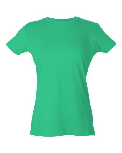 Tultex 213 Women&#39;s Slim Fit Fine Jersey T-Shirt - Mint - HIT a Double