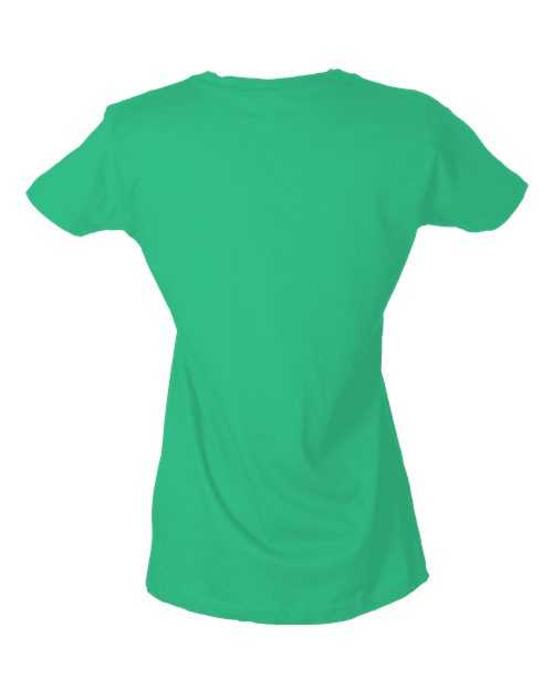 Tultex 213 Women's Slim Fit Fine Jersey T-Shirt - Mint - HIT a Double