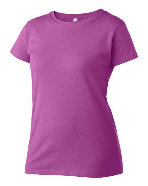Tultex 213 Women&#39;s Slim Fit Fine Jersey T-Shirt - Orchid - HIT a Double