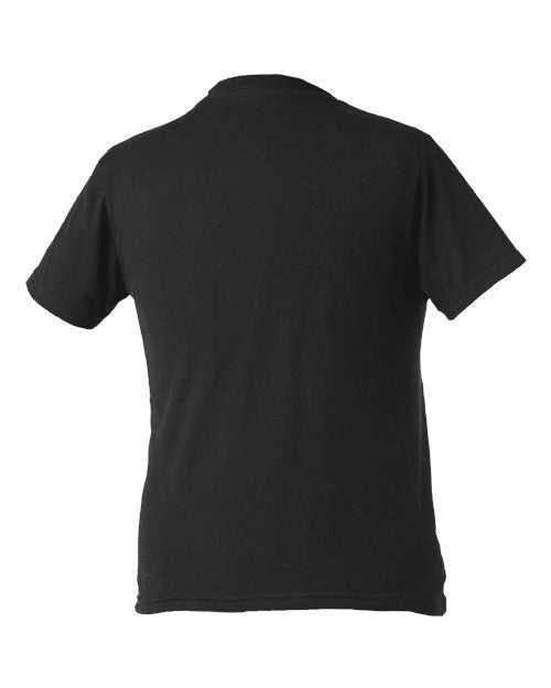 Tultex 235 Youth Fine Jersey T-Shirt - Black - HIT a Double