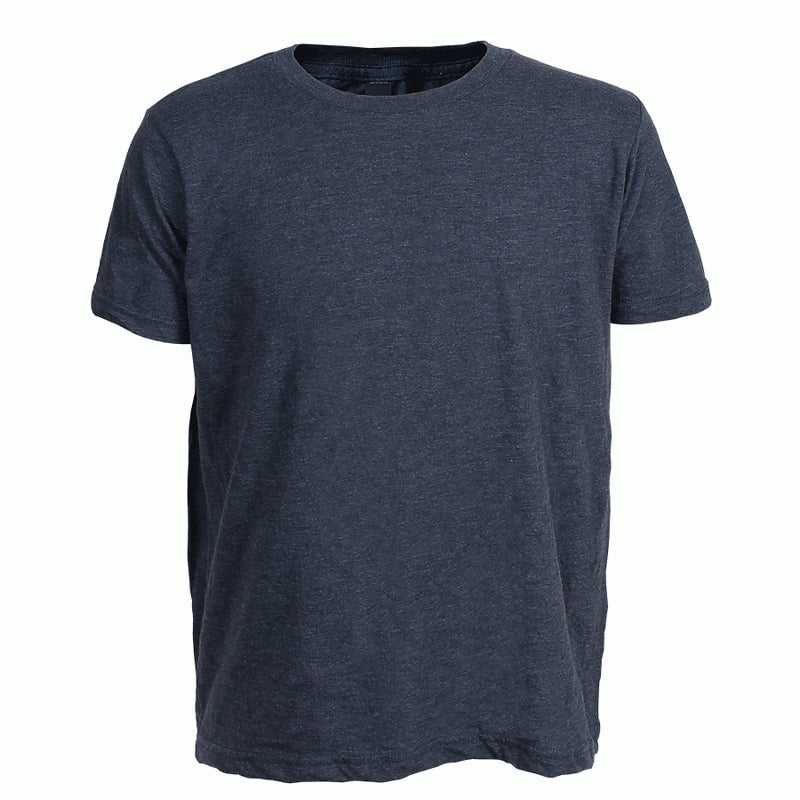 Tultex 235 Youth Fine Jersey T-Shirt - Heather Denim - HIT a Double