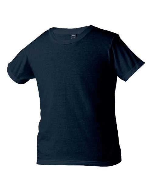 Tultex 235 Youth Fine Jersey T-Shirt - Navy - HIT a Double
