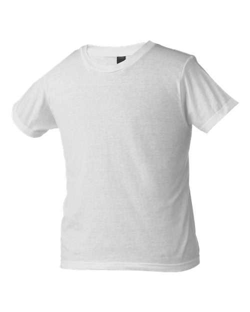 Tultex 235 Youth Fine Jersey T-Shirt - White - HIT a Double
