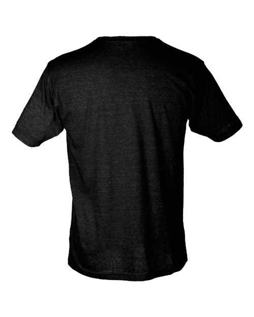 Tultex 241 Unisex Poly-Rich T-Shirt - Heather Graphite - HIT a Double