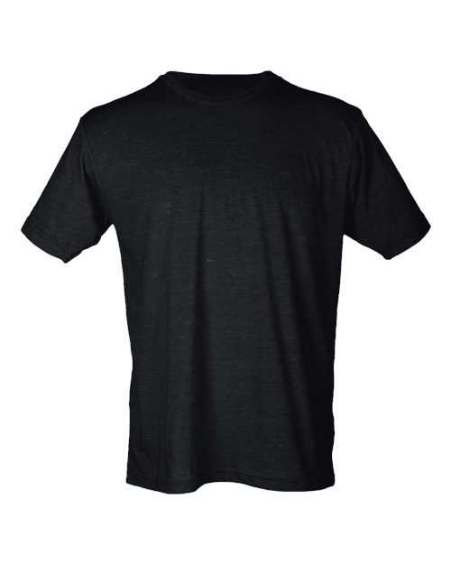 Tultex 241 Unisex Poly-Rich T-Shirt - Heather Graphite - HIT a Double