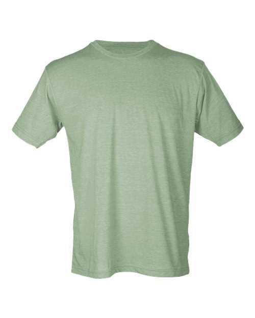 Tultex 241 Unisex Poly-Rich T-Shirt - Heather Green - HIT a Double